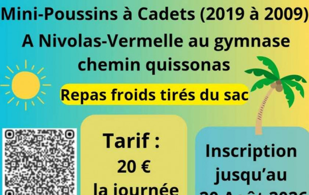 STAGE JUDO AOUT 2026